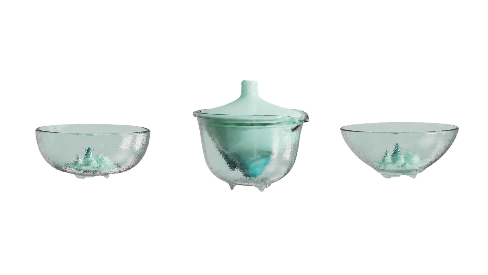 与山茶韵茶具系列产品展示